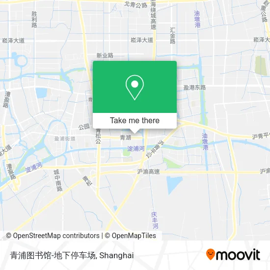 青浦图书馆-地下停车场 map