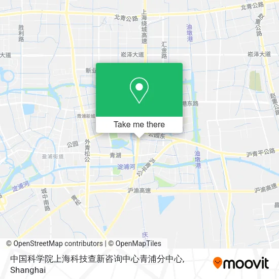 中国科学院上海科技查新咨询中心青浦分中心 map