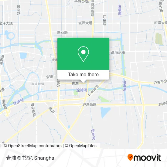 青浦图书馆 map