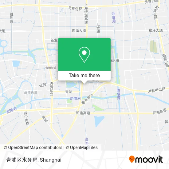 青浦区水务局 map