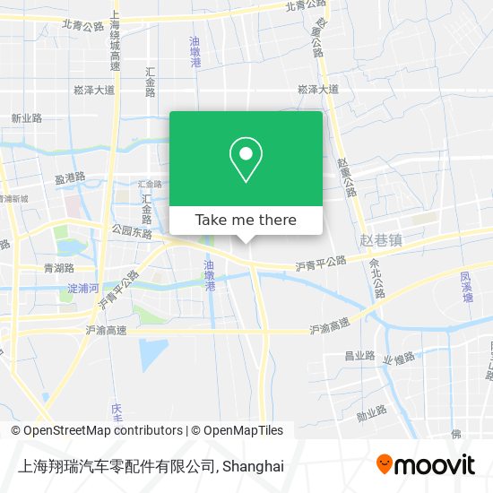 上海翔瑞汽车零配件有限公司 map