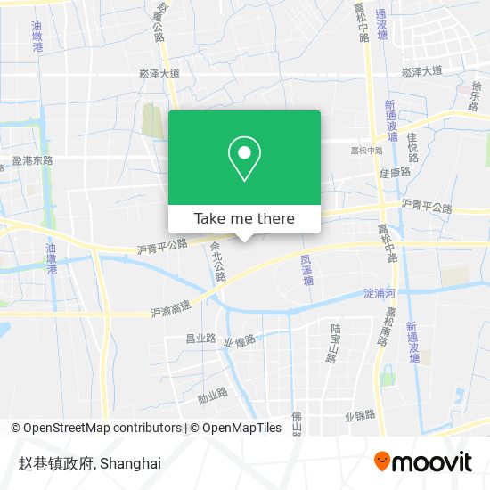 赵巷镇政府 map