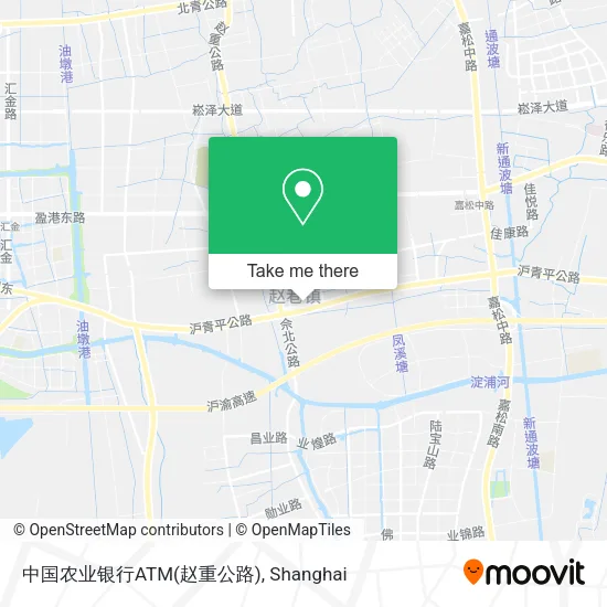 中国农业银行ATM(赵重公路) map