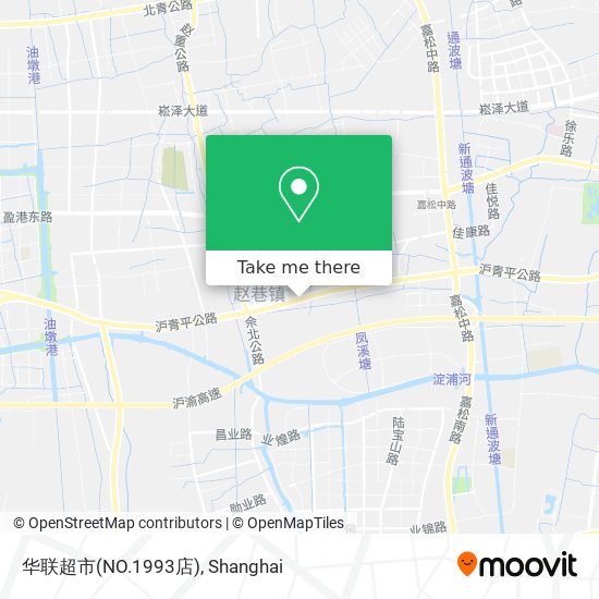 华联超市(NO.1993店) map