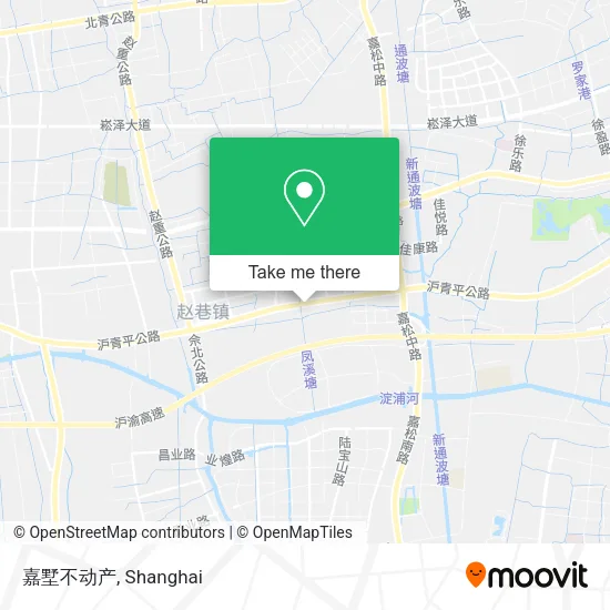嘉墅不动产 map