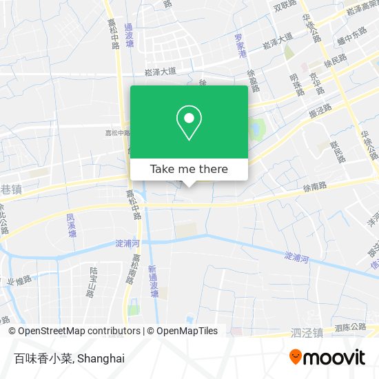 百味香小菜 map