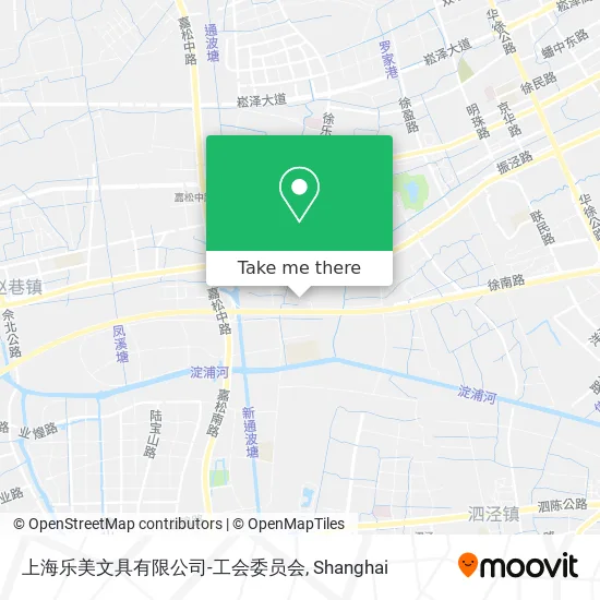 上海乐美文具有限公司-工会委员会 map