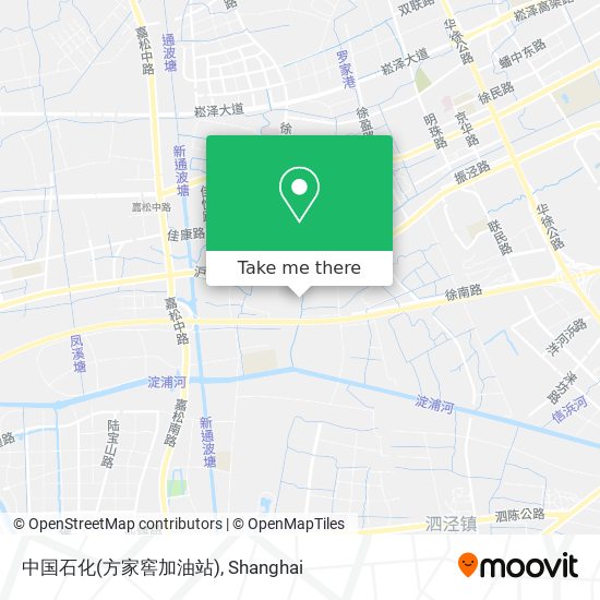 中国石化(方家窖加油站) map