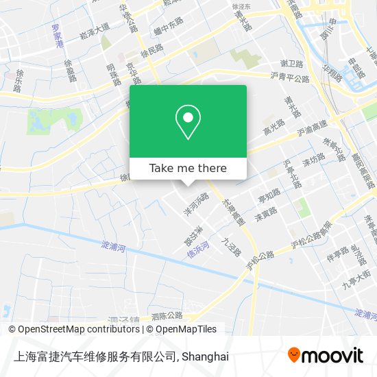上海富捷汽车维修服务有限公司 map