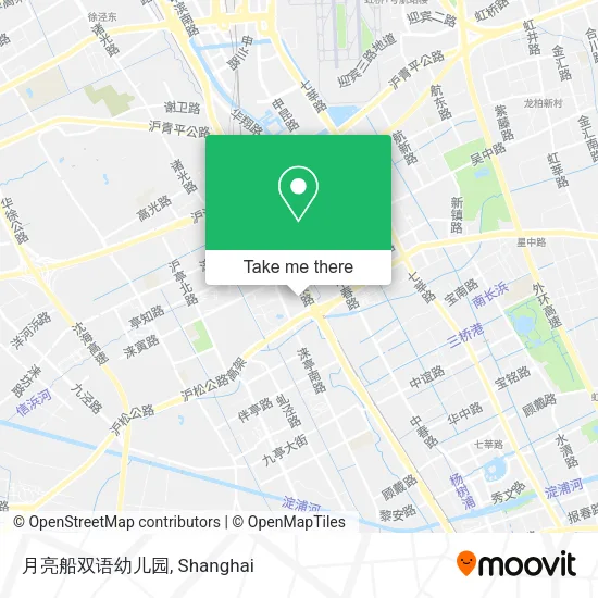 月亮船双语幼儿园 map