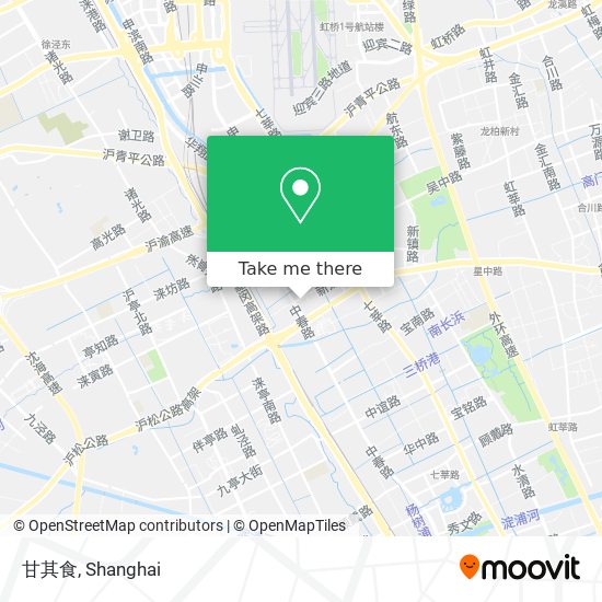 甘其食 map