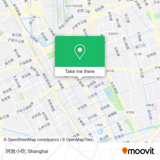 阿敦小吃 map