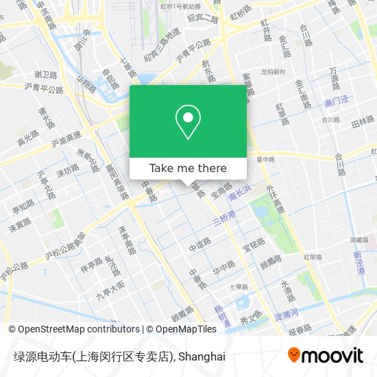 绿源电动车(上海闵行区专卖店) map