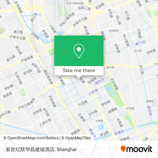 新世纪联华昌建烟酒店 map