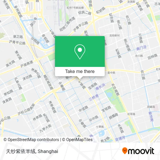 天纱紫依羊绒 map