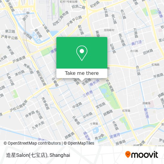 造星Salon(七宝店) map