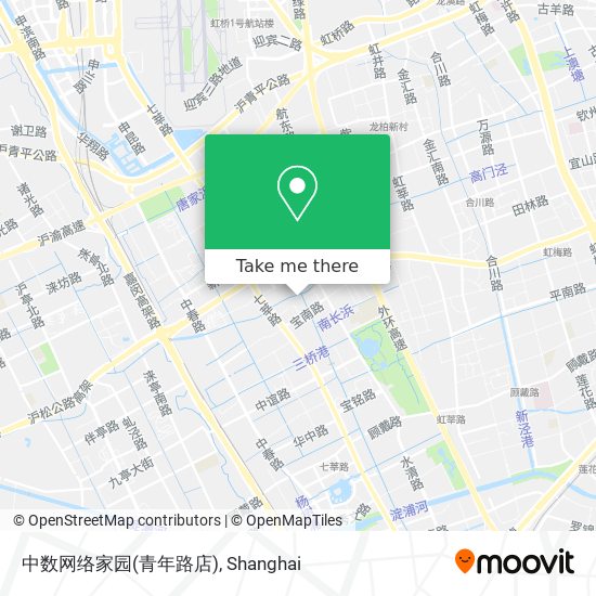 中数网络家园(青年路店) map