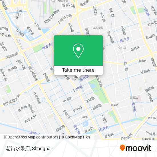 老街水果店 map