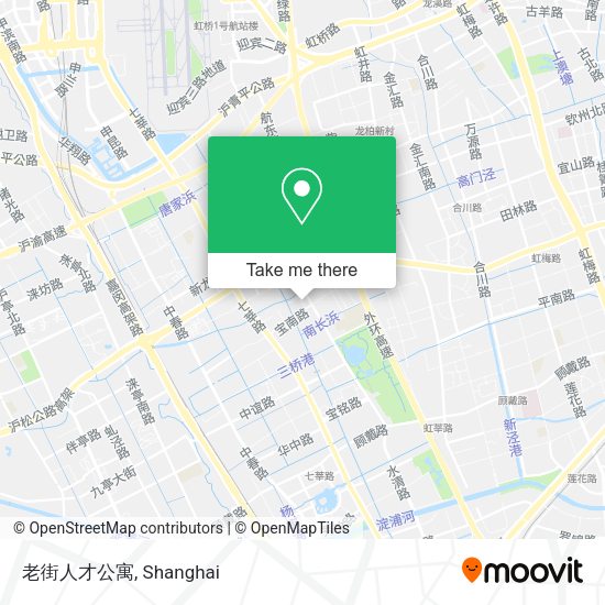 老街人才公寓 map