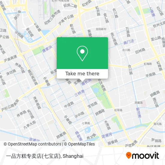 一品方糕专卖店(七宝店) map