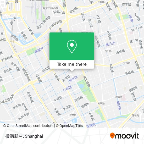 横沥新村 map