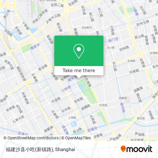 福建沙县小吃(新镇路) map