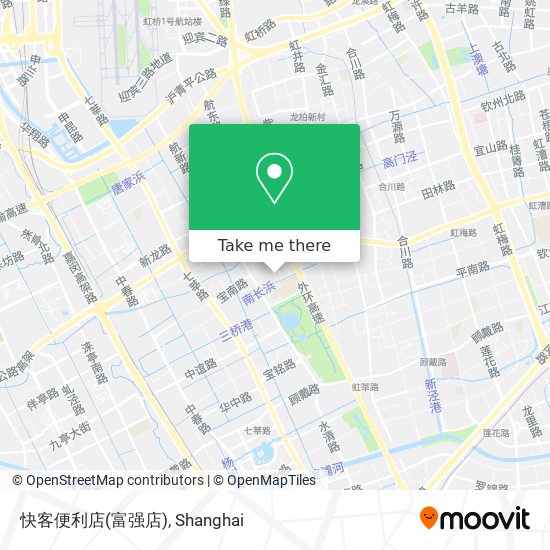 快客便利店(富强店) map