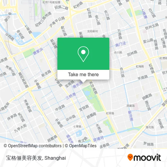 宝格俪美容美发 map