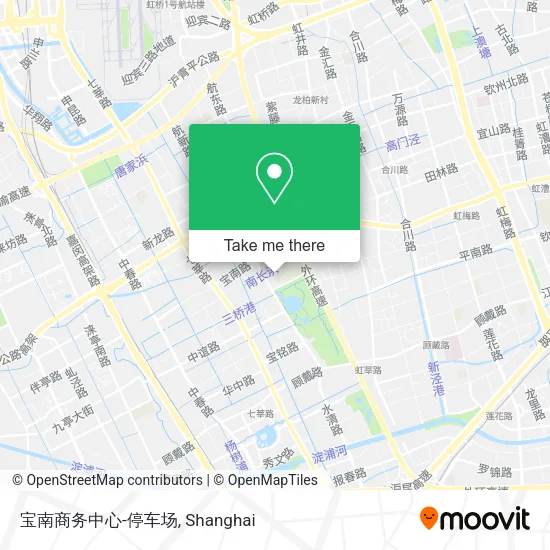 宝南商务中心-停车场 map