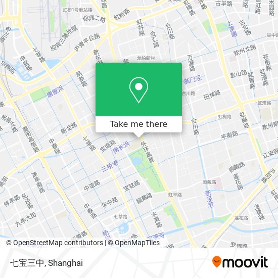 七宝三中 map