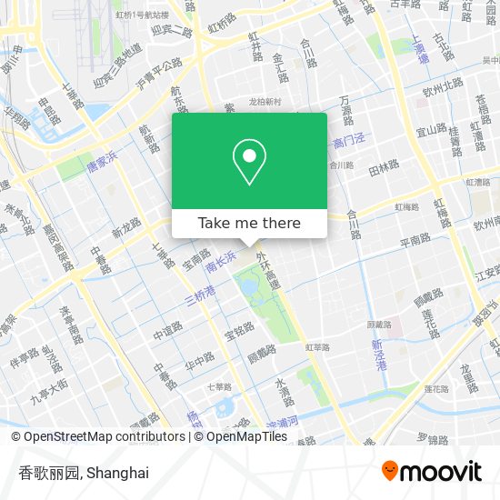 香歌丽园 map