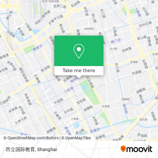 昂立国际教育 map