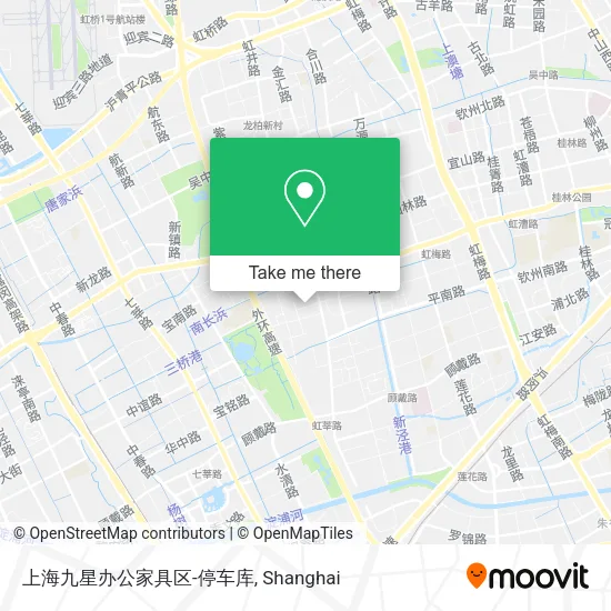 上海九星办公家具区-停车库 map
