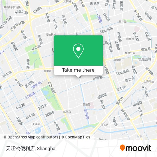 天旺鸿便利店 map