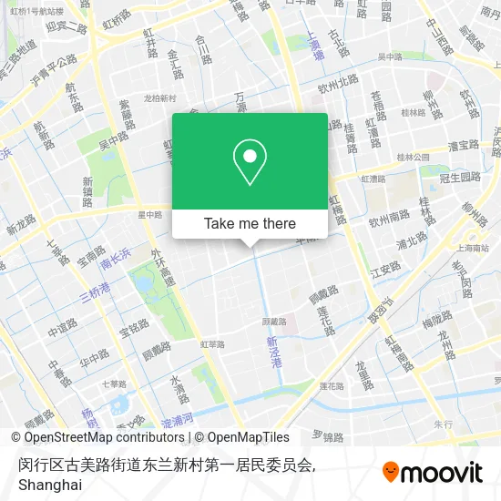 闵行区古美路街道东兰新村第一居民委员会 map
