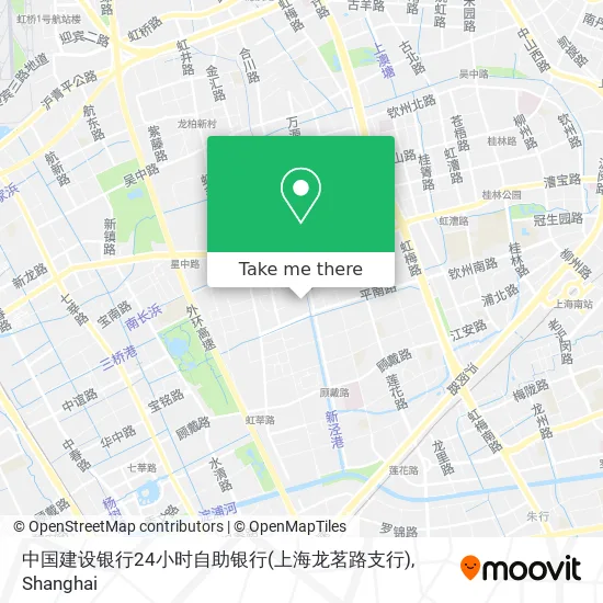 中国建设银行24小时自助银行(上海龙茗路支行) map