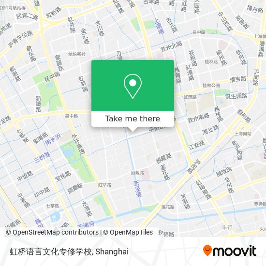 虹桥语言文化专修学校 map