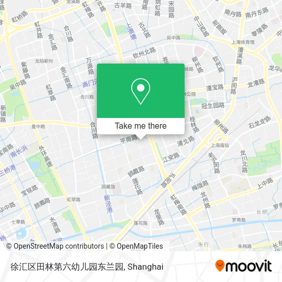 徐汇区田林第六幼儿园东兰园 map