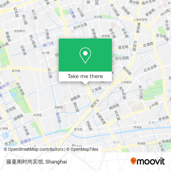 藤蔓阁时尚宾馆 map