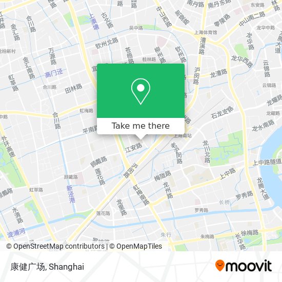 康健广场 map