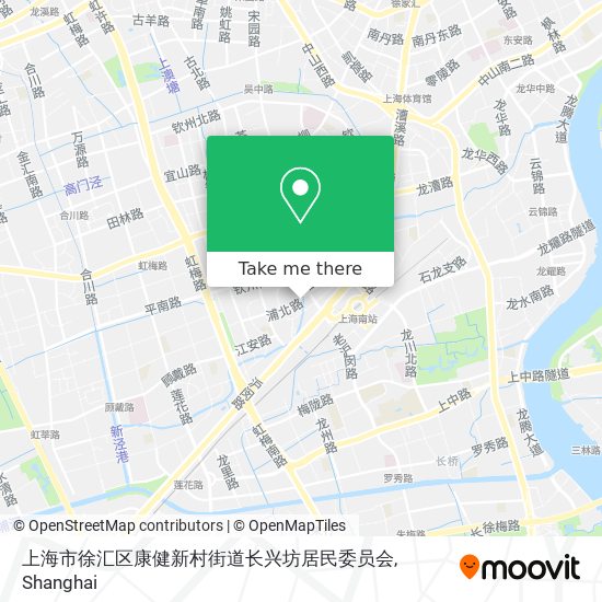 上海市徐汇区康健新村街道长兴坊居民委员会 map