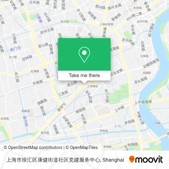 上海市徐汇区康健街道社区党建服务中心 map