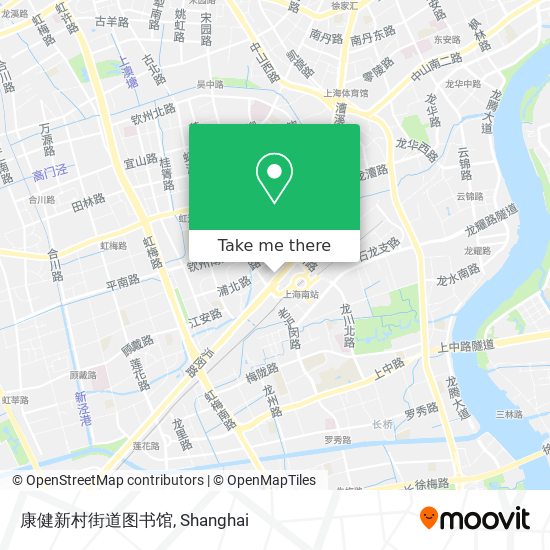 康健新村街道图书馆 map