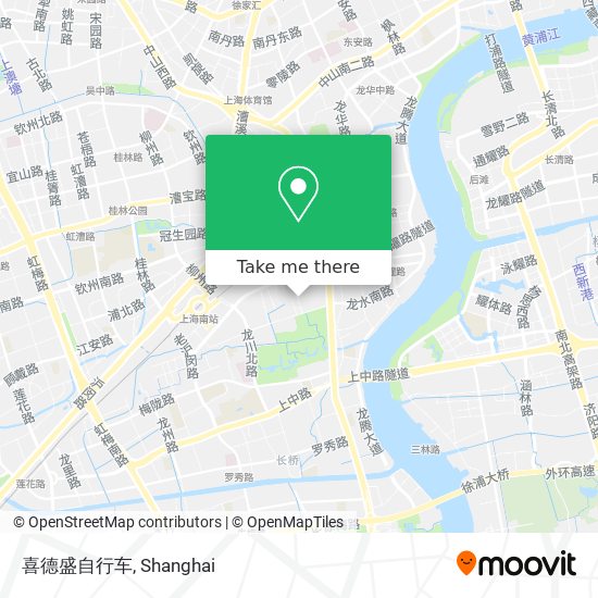 喜德盛自行车 map