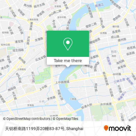 天钥桥南路1199弄20幢83-87号 map
