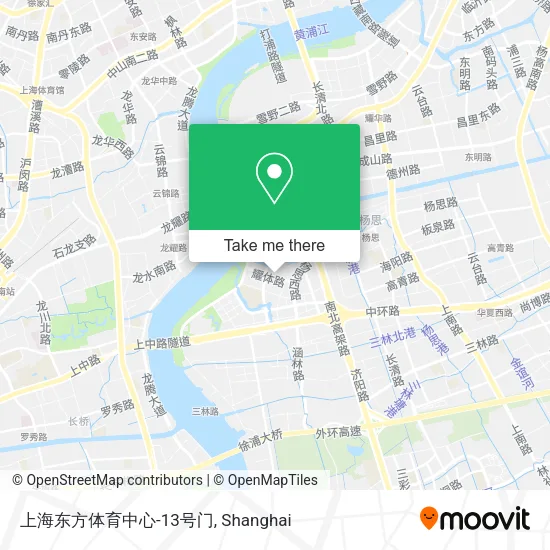 上海东方体育中心-13号门 map