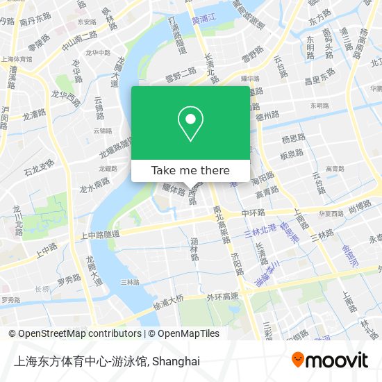 上海东方体育中心-游泳馆 map
