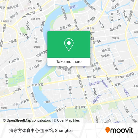 上海东方体育中心-游泳馆 map