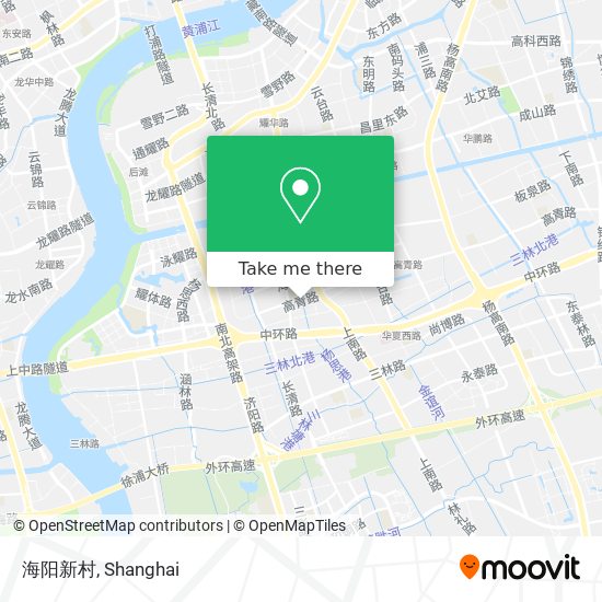 海阳新村 map