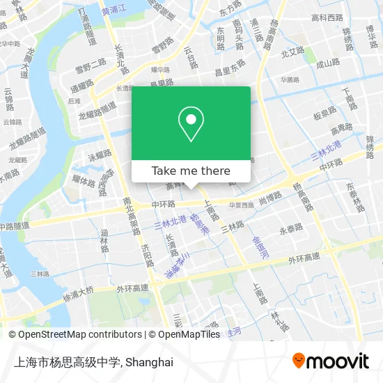 上海市杨思高级中学 map
